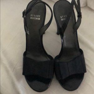 Navy blue Stuart Weitzman heels